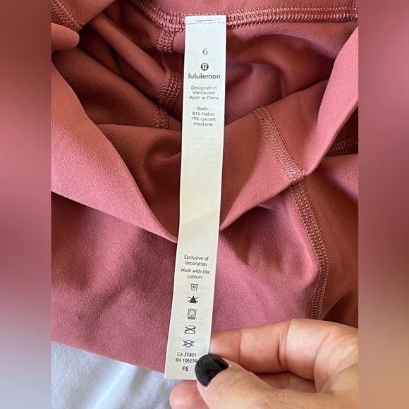Lululemon Athletica Unlimit High-Rise 25" Tights /
Leggings W5CZUS SIZE 6 - Picture 11 of 13